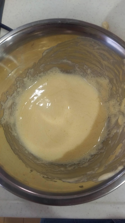 バター不使用　太白ごま油で作るスポンジケーキ