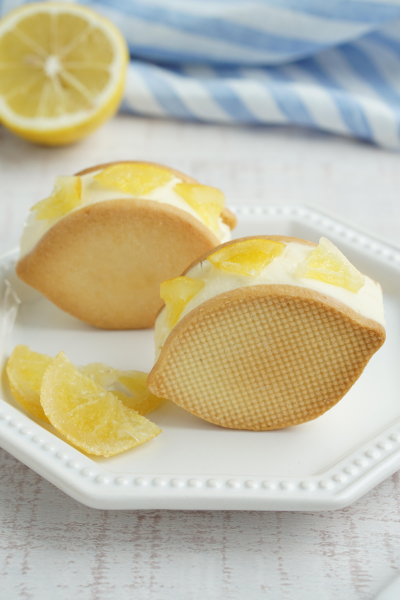レモン香るチーズケーキサンドクッキー