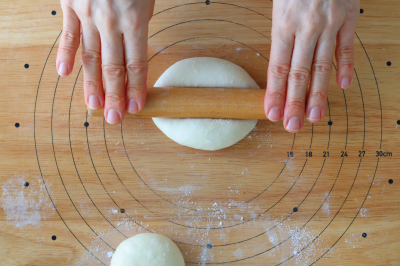 生食パンミックスで作るおしりパン