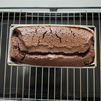 ホットケーキミックスで簡単！チョコレートケーキ