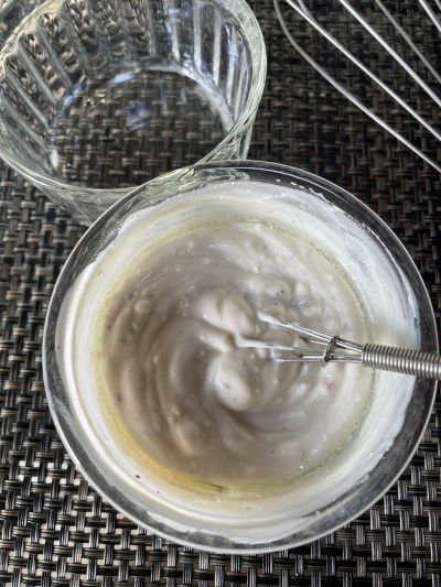 美味しいドレッシング「アーモンドミルクヨーグルトを使って作るレシピ」