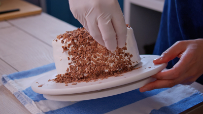 チョコレートケーキ（ココアスポンジ）動画