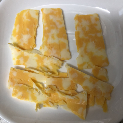 チーズと大葉の渦巻きパン