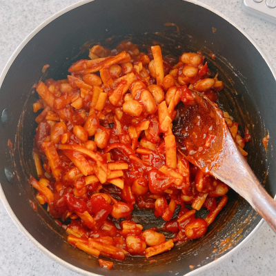 お豆とトマトのスモークカレーマフィン