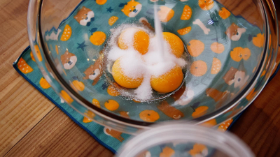 卵使い切り☆プレーンシフォンケーキ