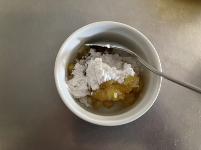 米粉のレモンヨーグルトシフォンケーキ