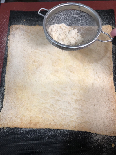 和栗と石垣島のお砂糖で作るミルフィーユ