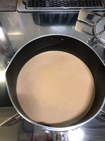 太白ごま油で作る紅茶のシュークリーム