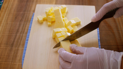 カッテージチーズのショートブレッドサンド※動画