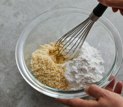 米粉の型抜きバニラサブレ