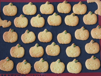 かぼちゃマフィンミックスでサクサククッキー
