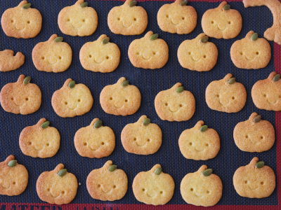 かぼちゃマフィンミックスでサクサククッキー