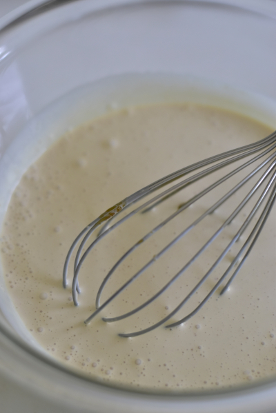 米粉のキャラメルブッシュドノエル用キャラメルクリームのレシピ