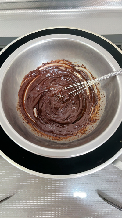 ブランデー香る大人のチョコレートパウンドケーキ