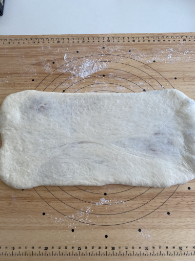プラントベースのメープルデニッシュ食パン