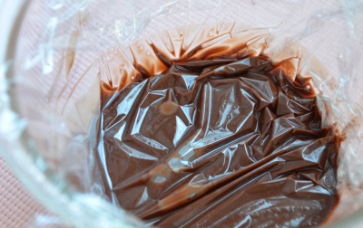 マフィン型で作るチョコレートケーキ