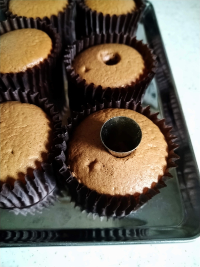 ふわふわチョコレートカップケーキ(グルテンフリー)