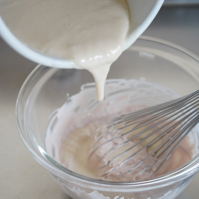 乳製品不使用で作るいちごのムース