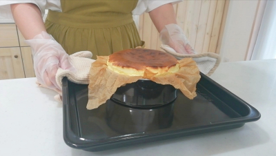 【グルテンフリー】本場の味！バスクチーズケーキ～大人のチーズケーキ～