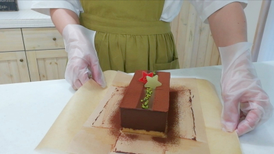 【オーブン不要】レンジで簡単！生チョコタルト～クリスマスバージョン～爆速レシピ