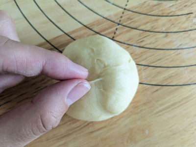 コキーユ型で作る!貝殻クリームパン