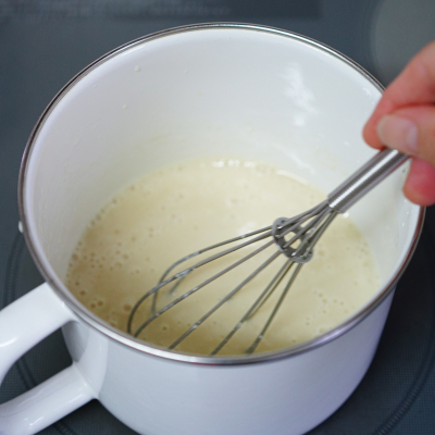 豆乳で作る豆乳クリーム