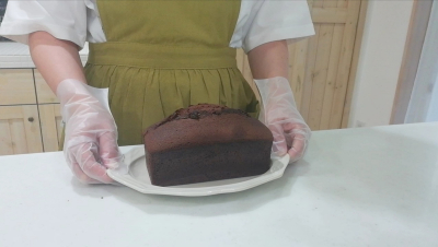 【混ぜるだけ!】しっとり濃厚♪チョコパウンドケーキ