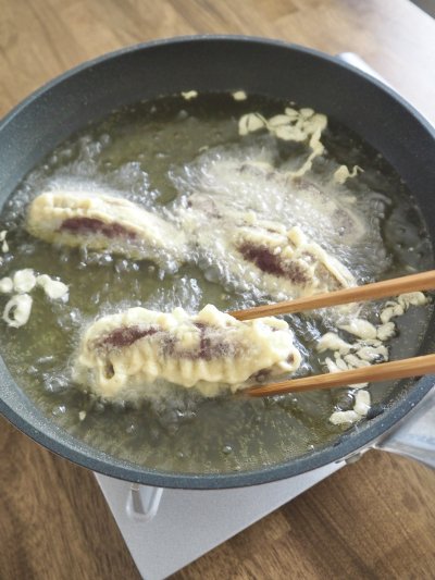 焼き芋の天ぷら