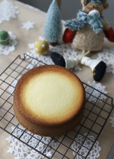 クリスマスに‼︎フレジェ風いちごのスコップケーキ