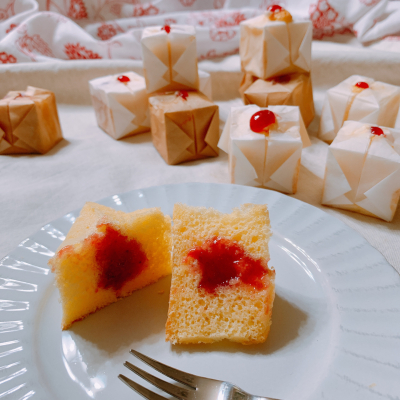 ぷっくりかわいい 風船おりがみケーキ Cottaスタッフ お菓子 パンのレシピや作り方 Cotta コッタ