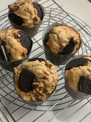 ホットケーキミックスでカフェオレマフィン