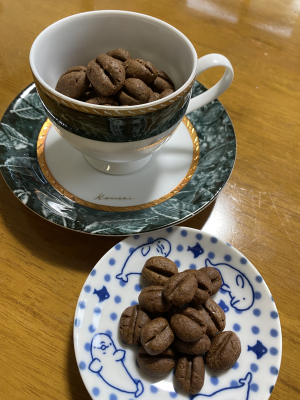 珈琲好きに贈る♡コーヒー豆クッキー