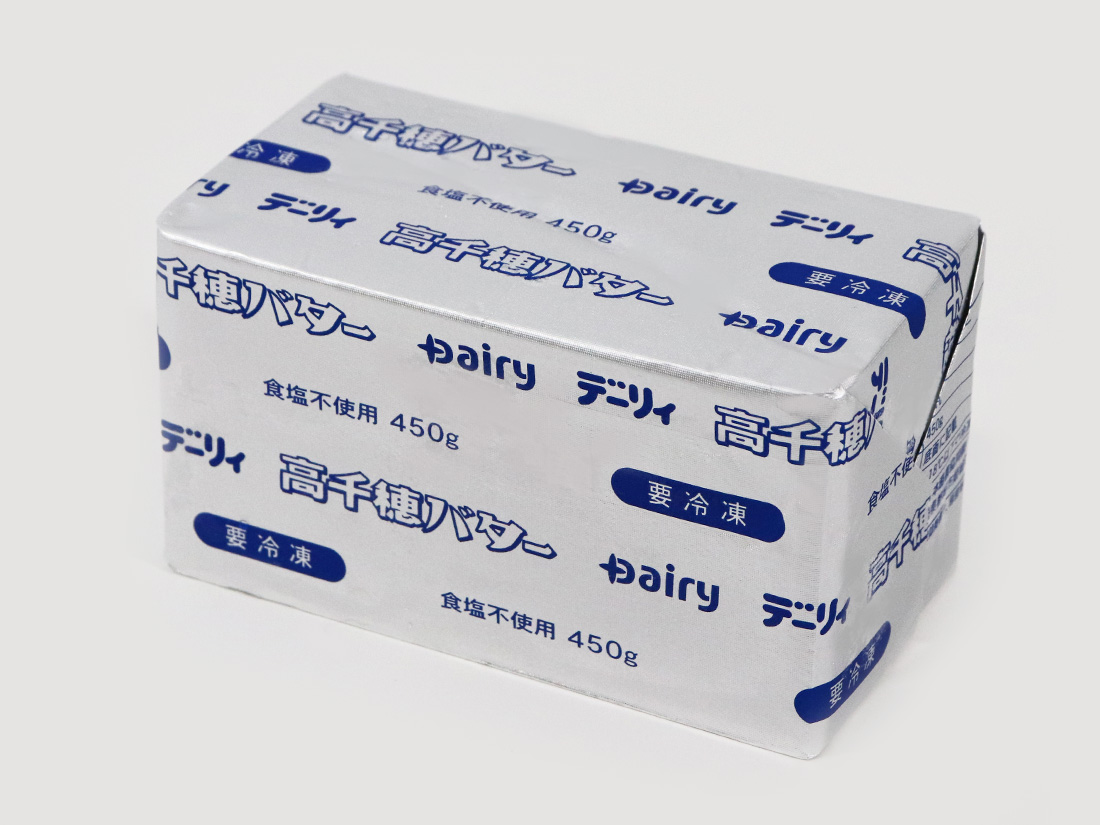 冷凍  南日本酪農  高千穂バター  食塩不使用  450g 