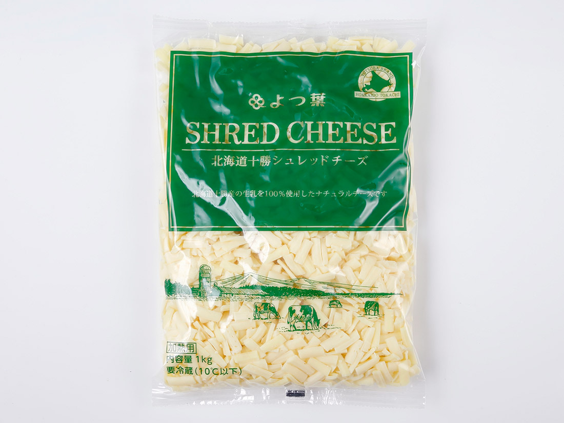 冷蔵 よつ葉 北海道十勝シュレッドチーズ 1kg