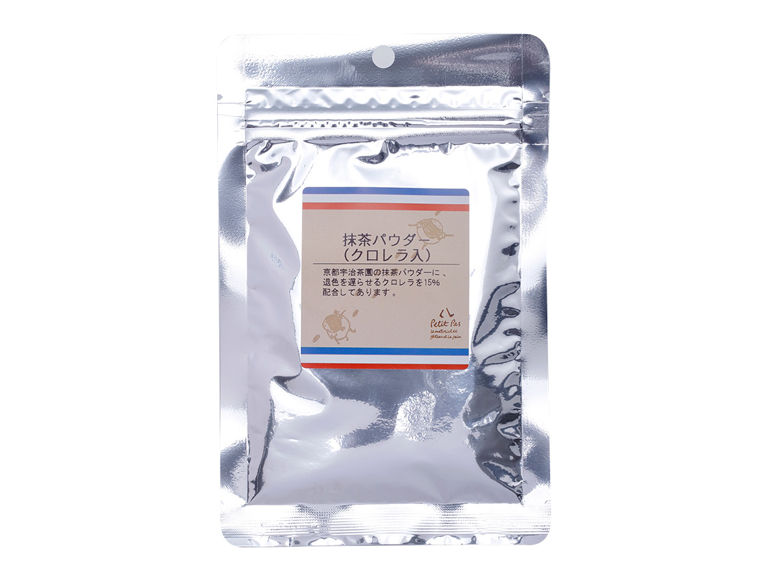 抹茶パウダー (クロレラ入) 30g (P)