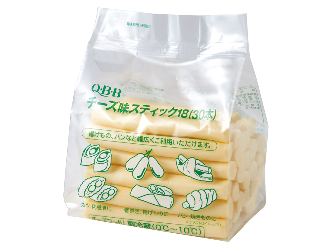  冷蔵  Q・B・Bチーズ味スティック18(30本) 