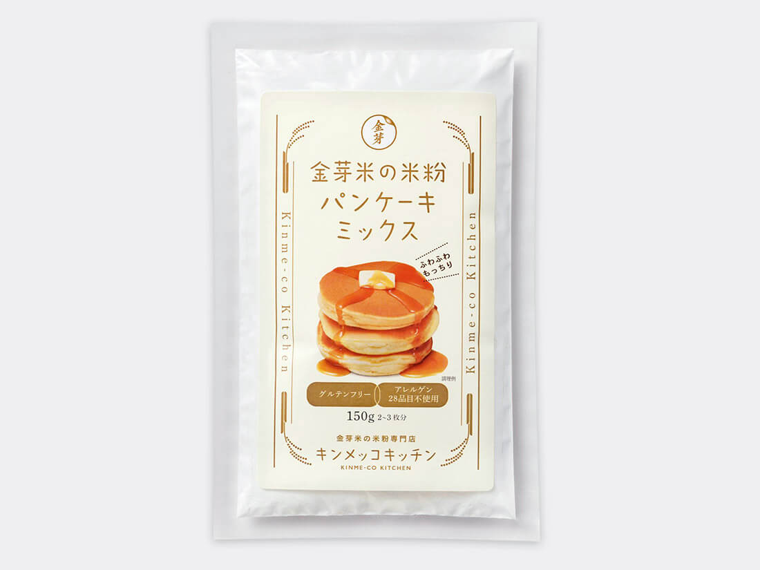  金芽米の米粉パンケーキミックス  150g 