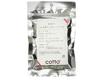 cotta 紅茶アールグレイ（リーフ） 30g