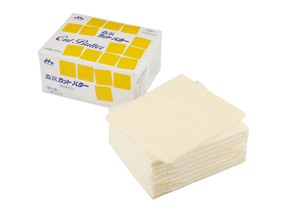  冷凍  森永乳業  カットバター  1350g 