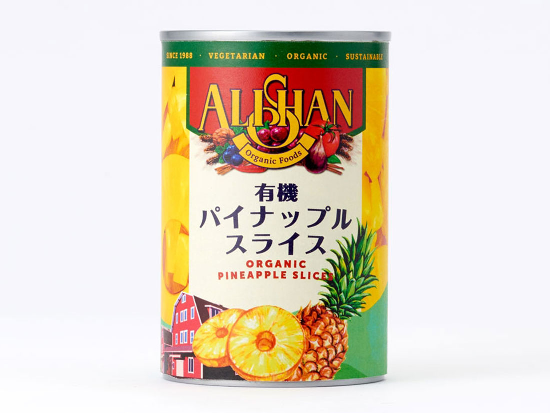 アリサン 有機パイナップル缶(CBL社) 400g