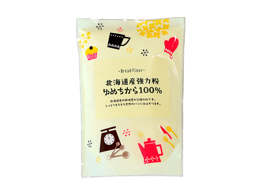 北海道産強力粉ゆめちから100％500g（P）